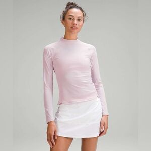 NWOT Lululemon Grid-Texture Long-Sleeve Shirt (Size 6)